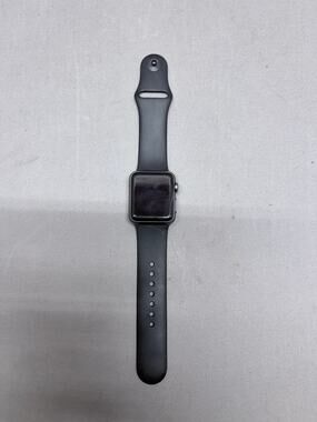 Apple Watch Series 1 38mm Gray Aluminum Case Black Sport Band - FOR PARTS
